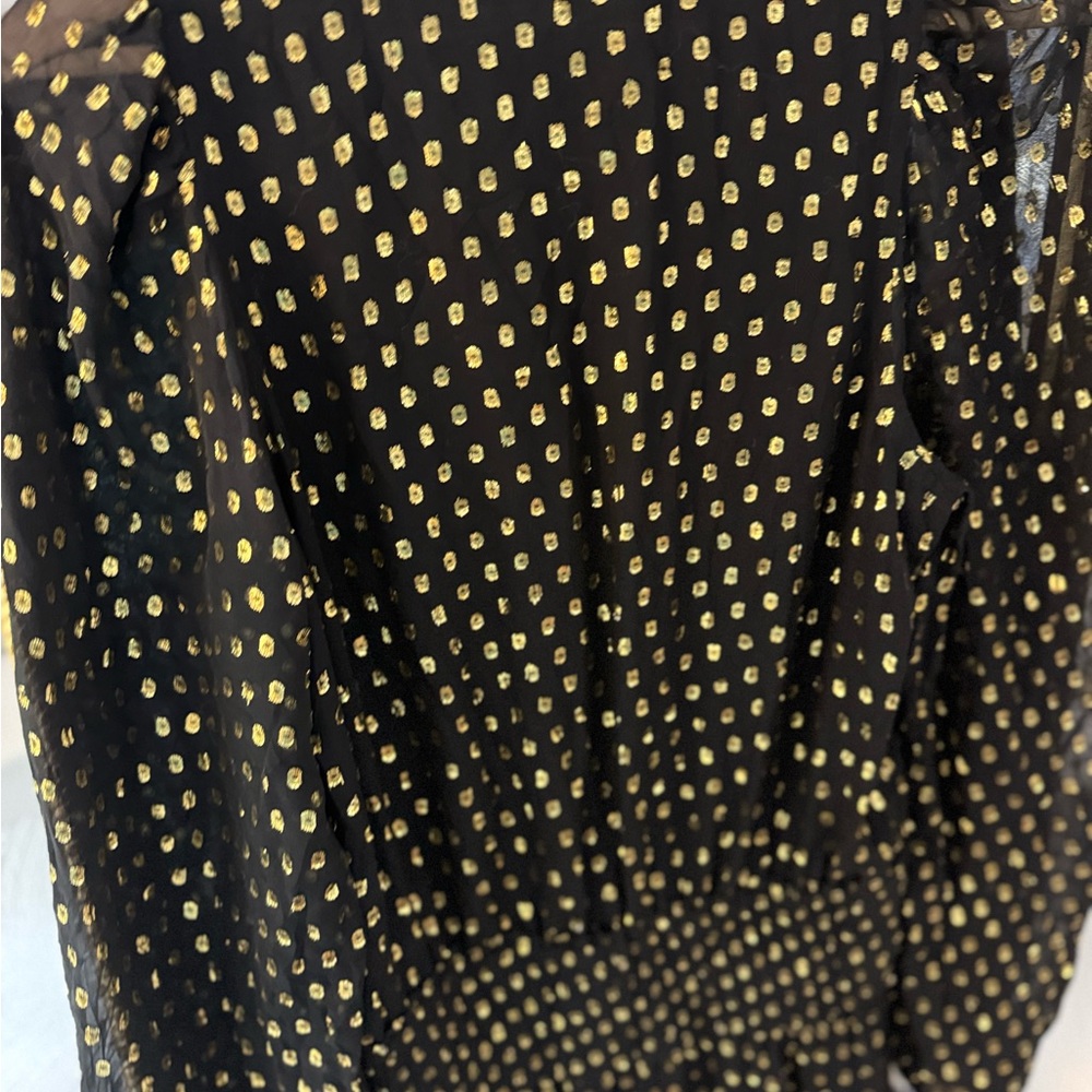 A.L.C. Sidney Metallic Dot Dress - Picture 11 of 12